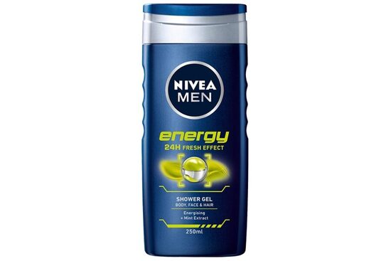 NIVEA MEN dušas želeja vīriešiem ENERGY 250ml